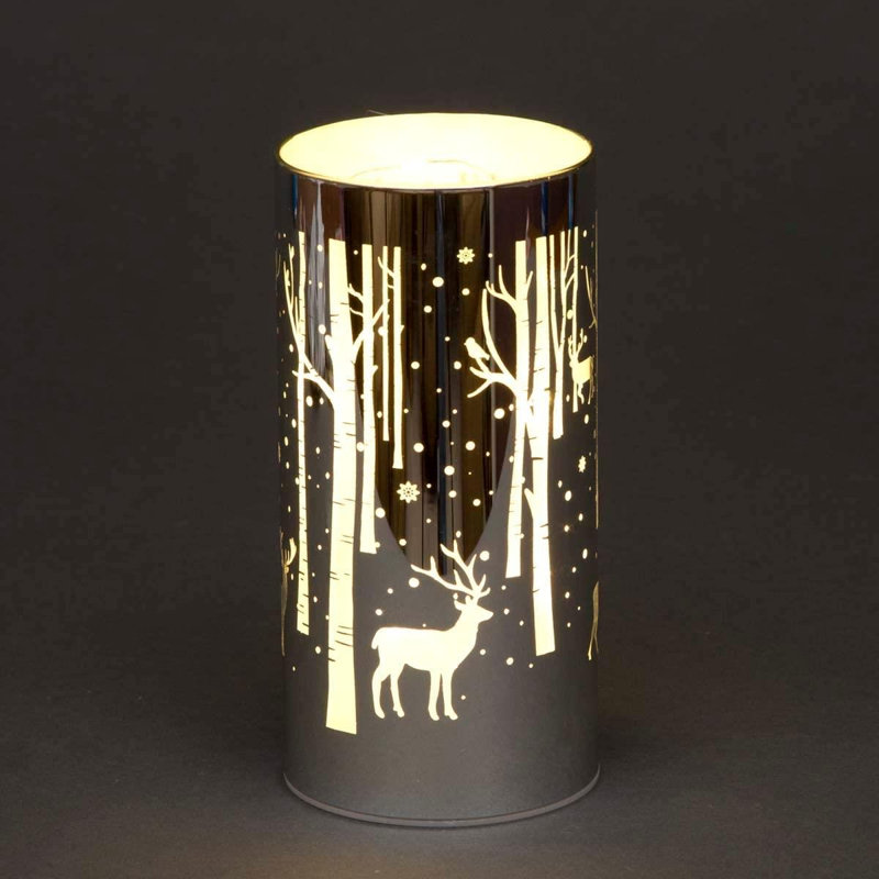 LED Indoor / Outdoor Single Christmas Light, Grey