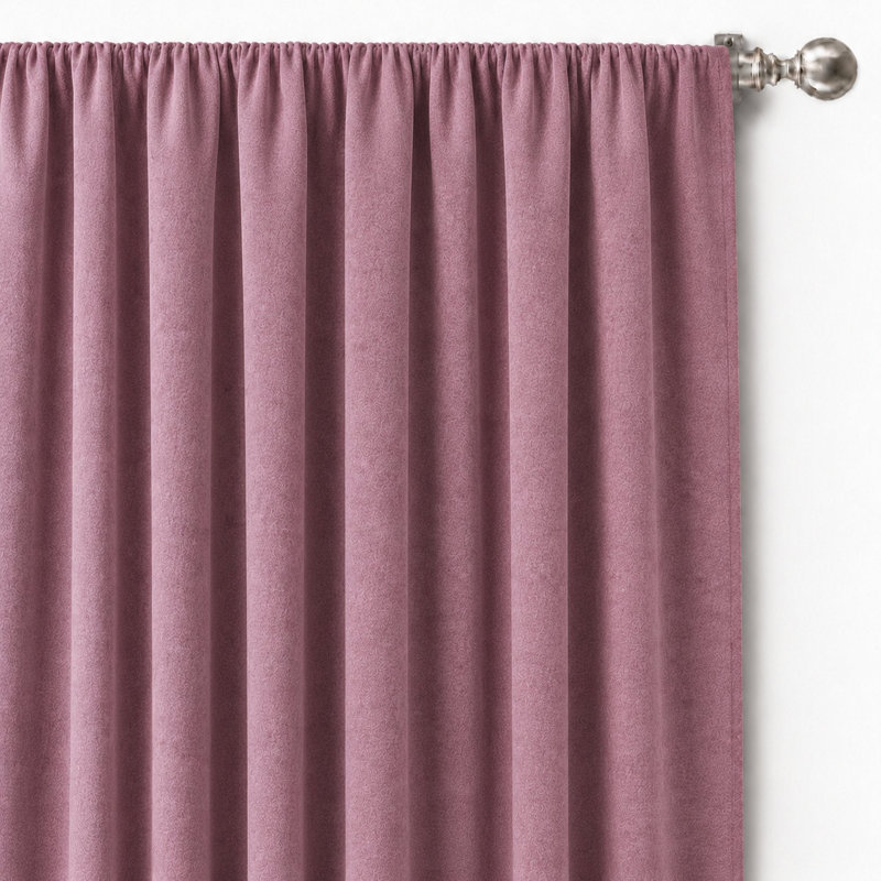 Solid Velvet | Tuscan Fabric, Mauve