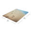 Tapis de chaise rectangulaire