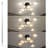 Acrylic LED Semi Flush Mount