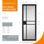 City Glass Door Prefinished-64487114