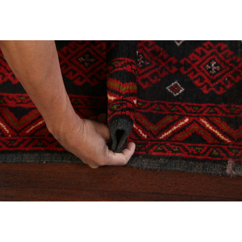 Tapis oriental géométrique 3 x 6