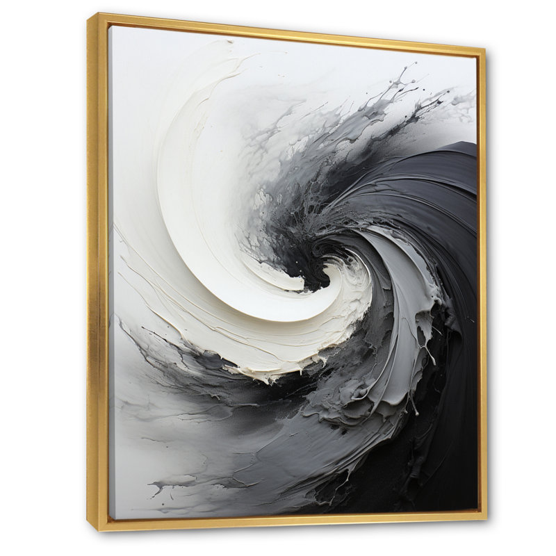 Gwendell " Infinite Motion II " Color Photography Print, 20" H x 12" W x 1" D, Gold Framed