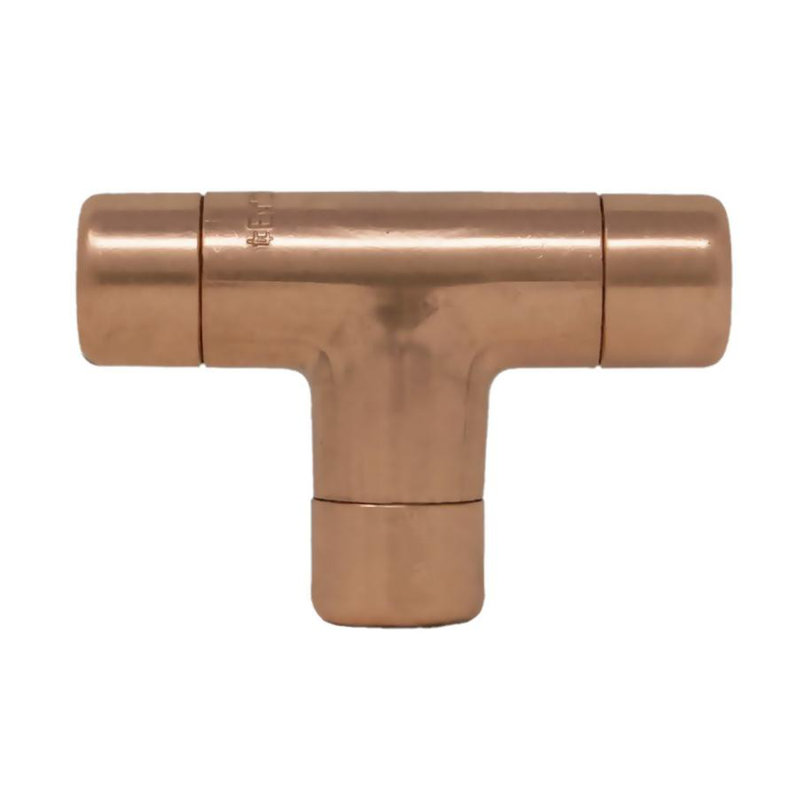 Tee Bar Knob, 3.4cm H x 5.2cm W x 1.2cm D