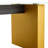 Minimalist Tempered Glass Dining Table with Stylish Decorative Columns for Versatile Use