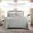 Scotia 100% Cotton All-Season Geometric Fret Jacquard Matelasse Bedspread/Coverlet Set-1646656935-1646656941