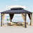 Double Roof With Aluminum Frame Patio Gazebo-110537910