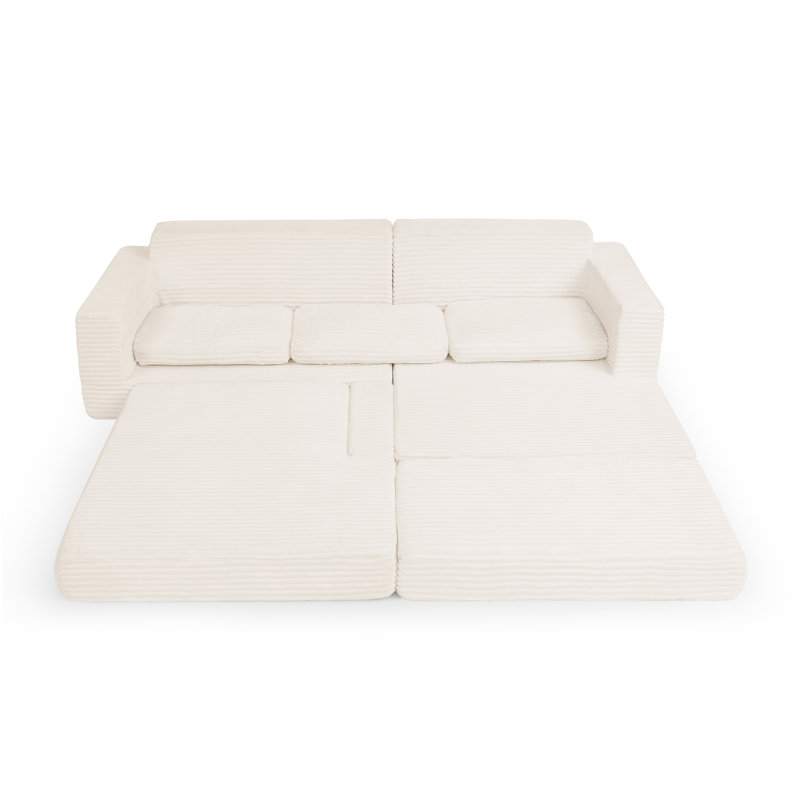 Siège du canapé gauche, Orienté à gauche (vu de face), Beige
