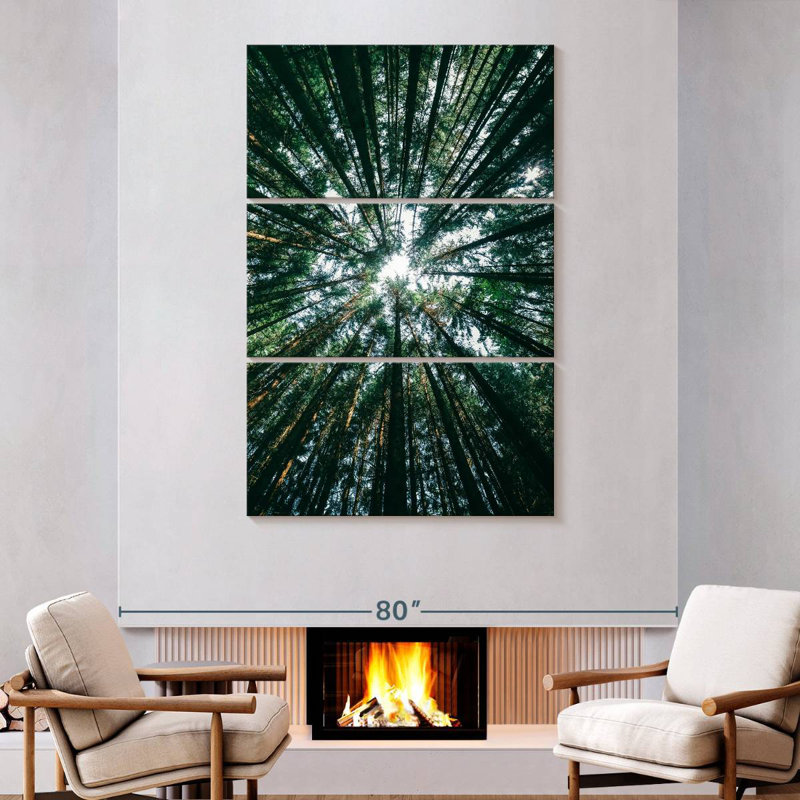 Harnek Pine Tree Grove, 74" H x 48" W