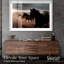 Décoration murale «Dusty Thunder II Shadowbox» par Notoriart, cadre blanc, 54 x 36-1680089078-1680089072