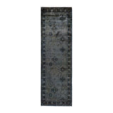 Fine Vibrance One-of-a-Kind 3' 0" X 10' 2" Hand Knotted Area Rug