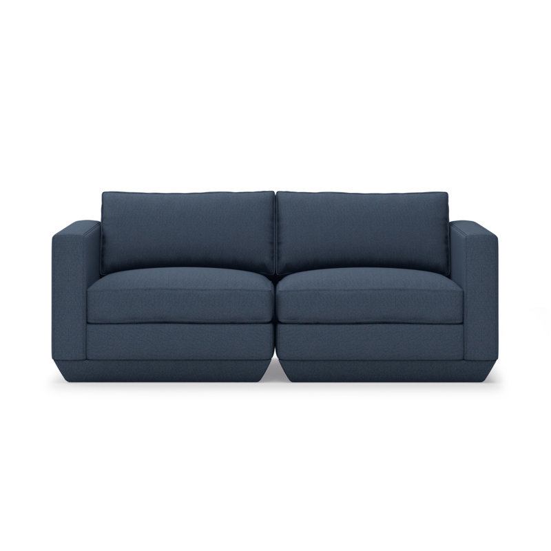 Podium Modular 2 PC Sofa, Hanson Navy