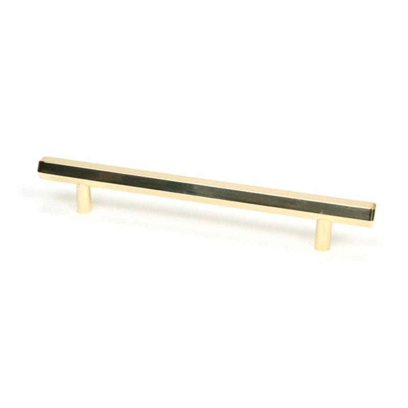 Bar Handle, Polished Brass, 16 cm