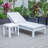 Chelsea Outdoor Metal Chaise Lounge with Table , Cushion Included-70773702-104563024