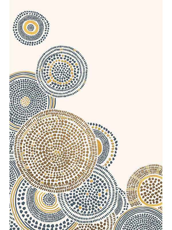 Tribal Reverie I Print by David Brown, 35" H x 24" W x 1.5" D, Image Brush Gel