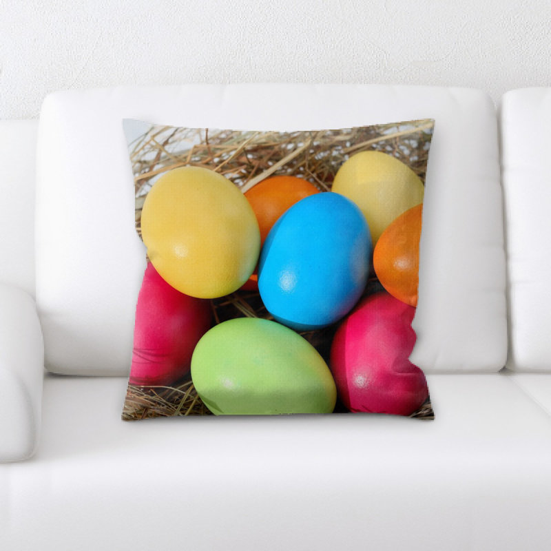 Microsuede Throw Pillow