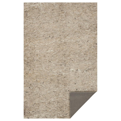 Mohawk Home 8'2 Inch x11'8 Inch Rectangular Rug Pad, 1/2 Inch Thick with Latex Rubber Gripper