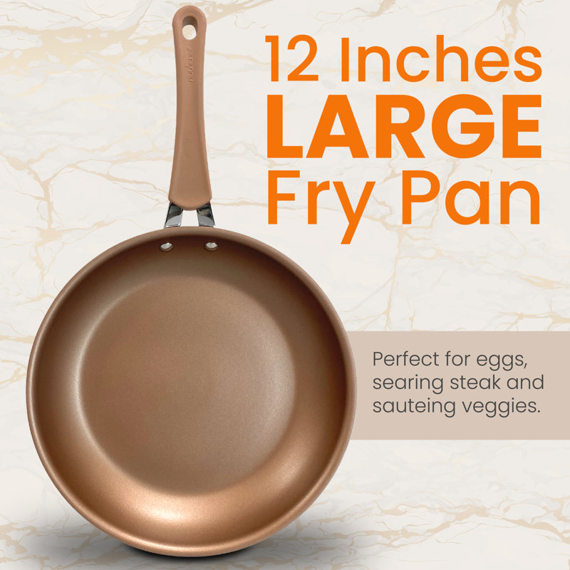 NutriChef Aluminum Non Stick 8"
