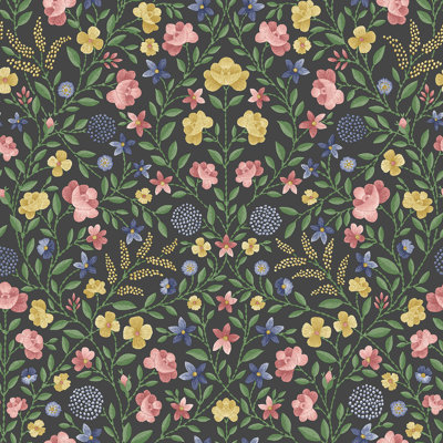 Floral Wallpaper Roll