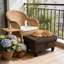 Repose-pieds rembourré en flanelle avec repose-pieds Athiste-1662927519