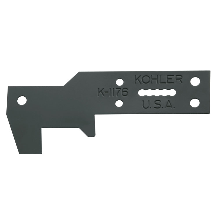 Ancora™ Bath Hanger for Mounting On Side Of Wall Studs