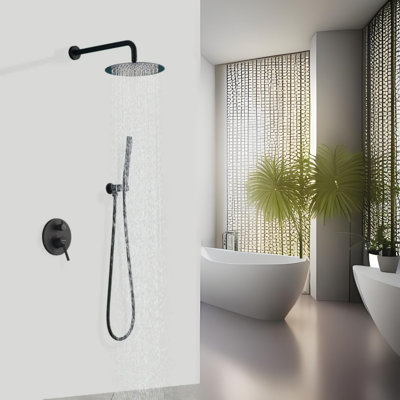 Système de douche complet avec valve brute