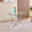 Table de salle à manger avec plateau en verre-231771075