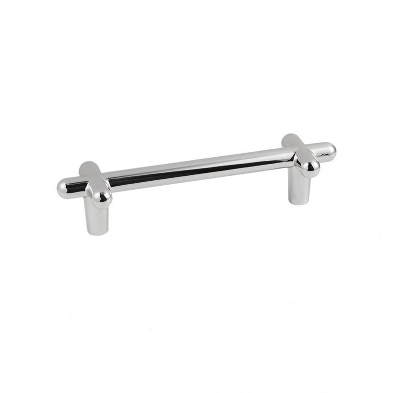 Solid Brass Bar Pull Multipack, Polished Chrome