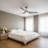 Teller Indoor Ceiling Fan with Threaded Downrod, Silver ABS blades and Handheld Remote-75920755-75920754