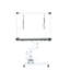 Table de toilettage hydraulique réglable pour animaux lourds