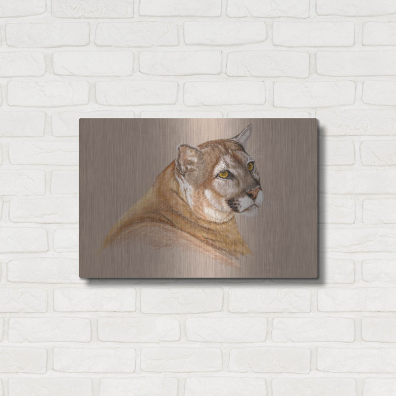 "Cougar" par Barbara Keith, H 16 po x l 24 po