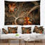 Tapisserie fleur abstraite abstraite-28498359