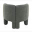 Chaise d'appoint en tweed