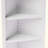 Tall Corner Storage Cabinet With 2 Doors, 5-Tier Metal Cabinet With Adjustable Shelves, Freestanding Kitchen Storage For Pantry, Living Room, Bathroom, Laundry Room, Space Saving Furniture