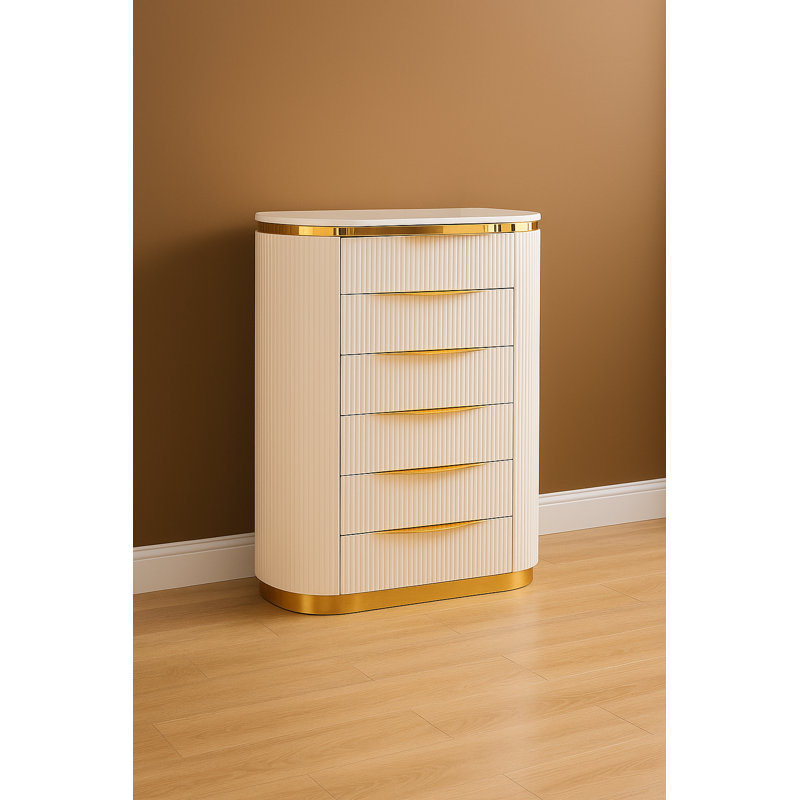 Commode 5 tiroirs Eward