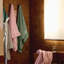 Essuie-mains rayé vert 100% coton Lacost Mark-112293202-119711398
