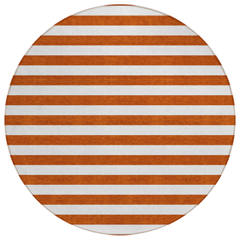 Tapis intérieur / extérieur Kinslee, Rond 8 pi