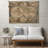 Italian Loom Woven Cotton Blend Wall Hanging