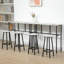 Steel Dining Set