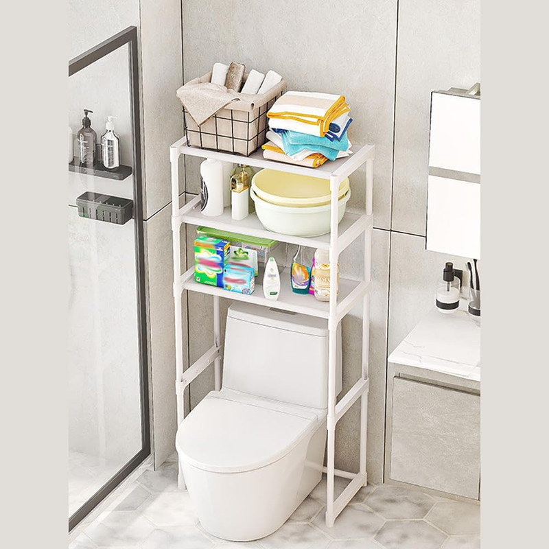 Iron Freestanding Over The Toilet Storage