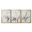 ABSTRACT Series DCCLV III - Toile tendue avec châssis sur mesure - 3 pièces-2077156630-2077156628