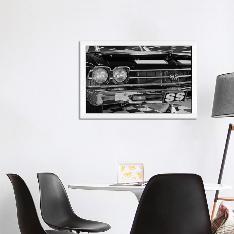 Chevelle - Print on Canvas, 101.6 cm H x 66.04 cm W, White Floater Framed