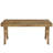 63" Rectangular Dining Table, Farmhouse Wooden Kitchen Table