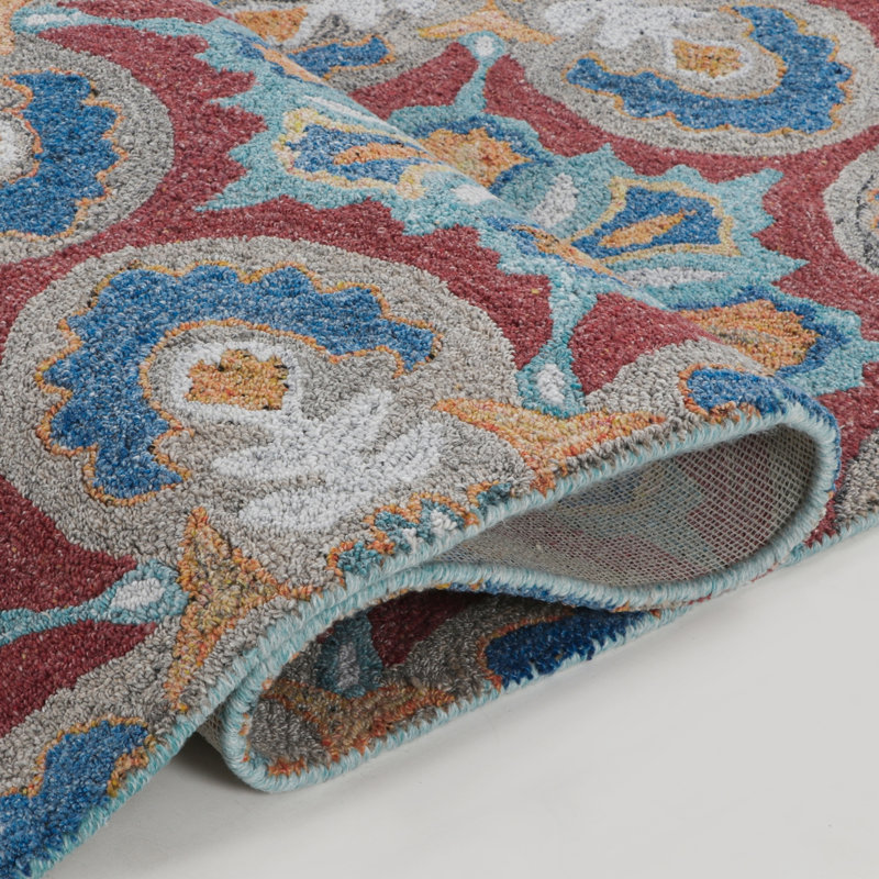 Pavilion Hand-Tufted Multicolor Recycled Polyester Indoor/Outdoor Area Rug, Rectangle 8' x 10'