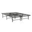 Base de lit plateforme en métal - Base de lit matelas, noir-506883090