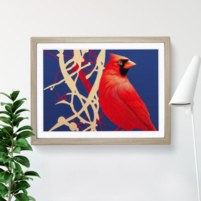 Cardinal Bird Vol.18 - Single Picture Frame Print