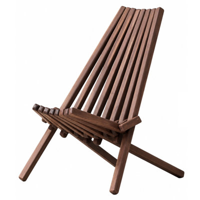 Chaise d'extérieur pliante Lashawn