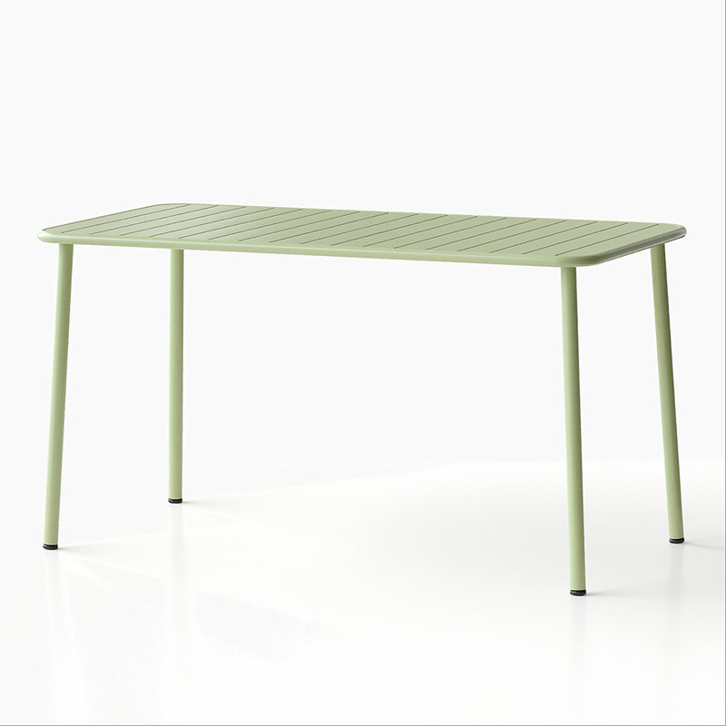 Table de salle à manger Sella, Vert givré