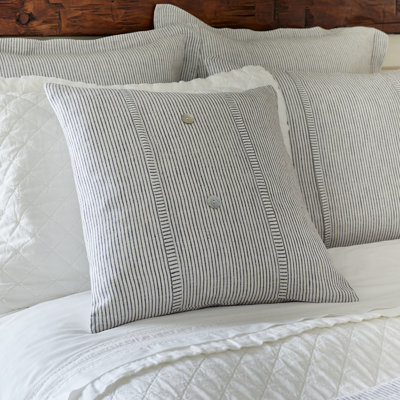 Oxford Pinstripe Porch Pillow