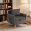 Chaise d'appoint rembourrée avec rangement et poche-598868102